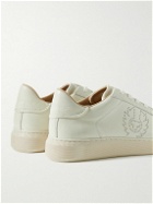 Belstaff - Track Logo-Perforated Leather Sneakers - Neutrals