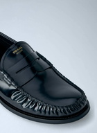 Prada Brushed Leather Loafers