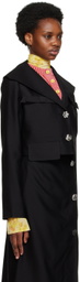 MINJUKIM Black Bojagi Jacket