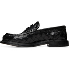 Bottega Veneta Black James Loafers