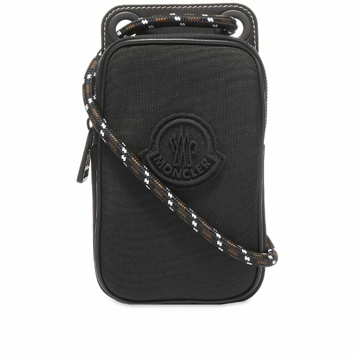 Photo: Moncler Men's Neck Phone Bag in Black