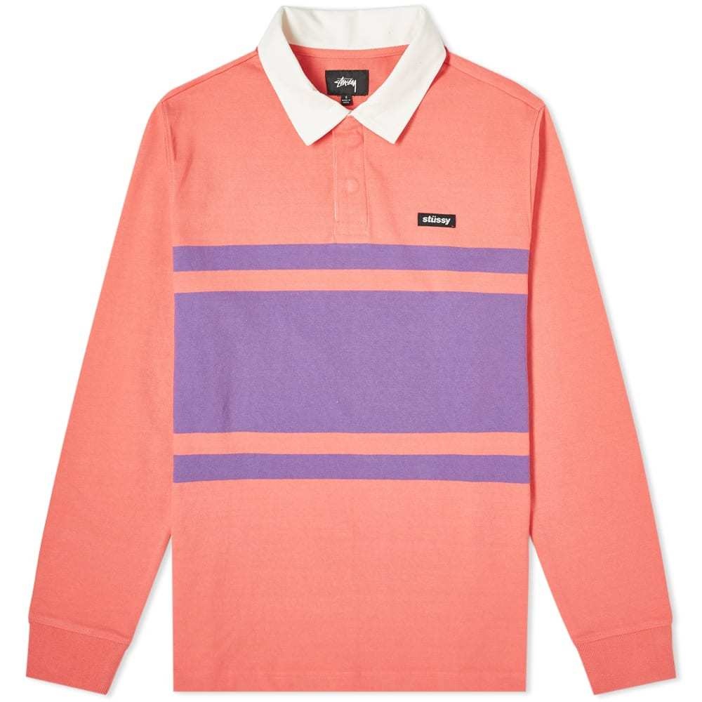 Stussy Long Sleeve Stanley Rugby Shirt Stussy