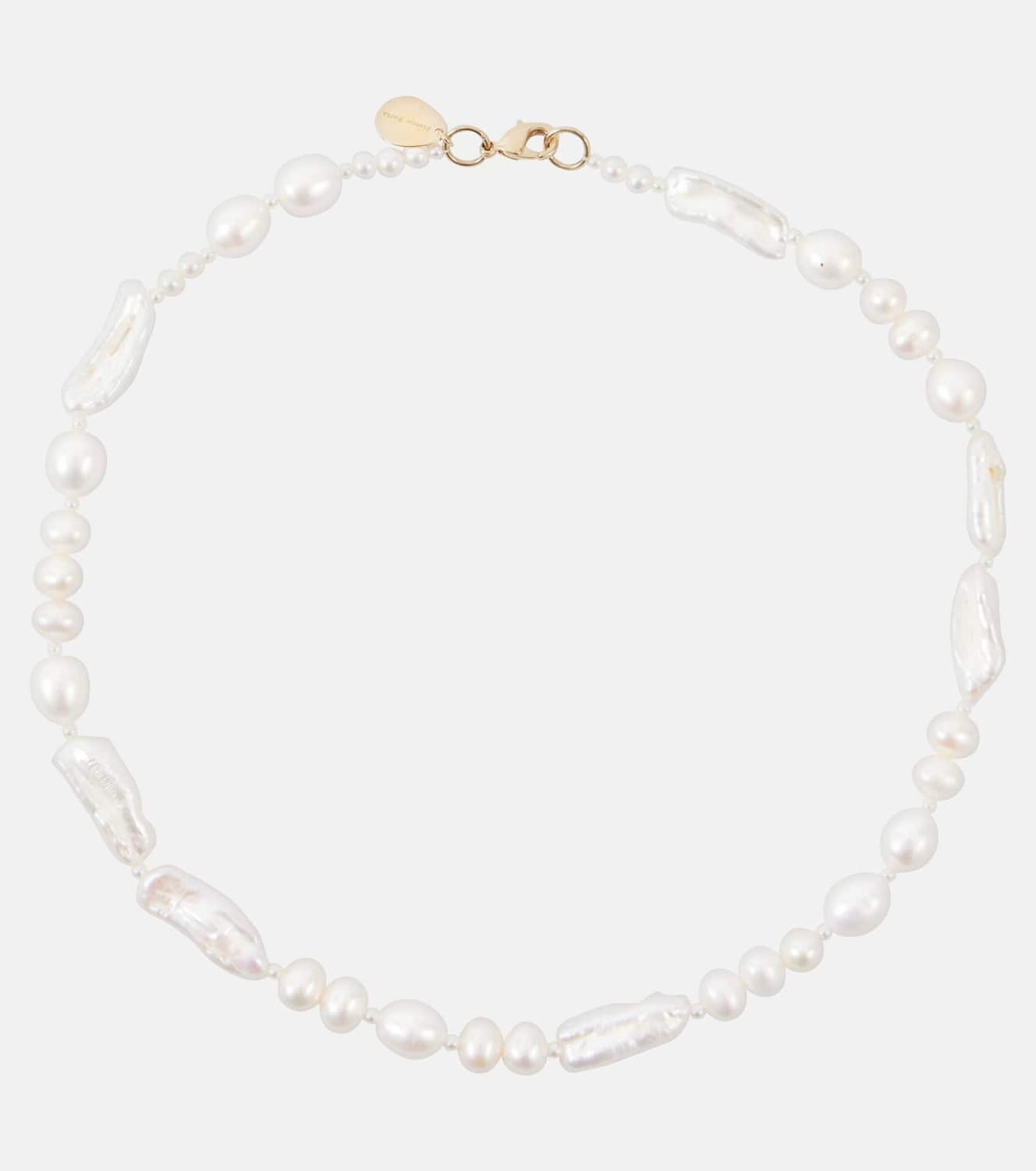 Simone Rocha Legato pearls and faux pearl necklace