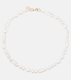 Simone Rocha Legato pearls and faux pearl necklace
