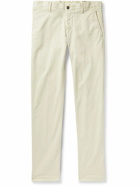 Incotex - Slim-Fit Stretch Cotton-Blend Trousers - Neutrals