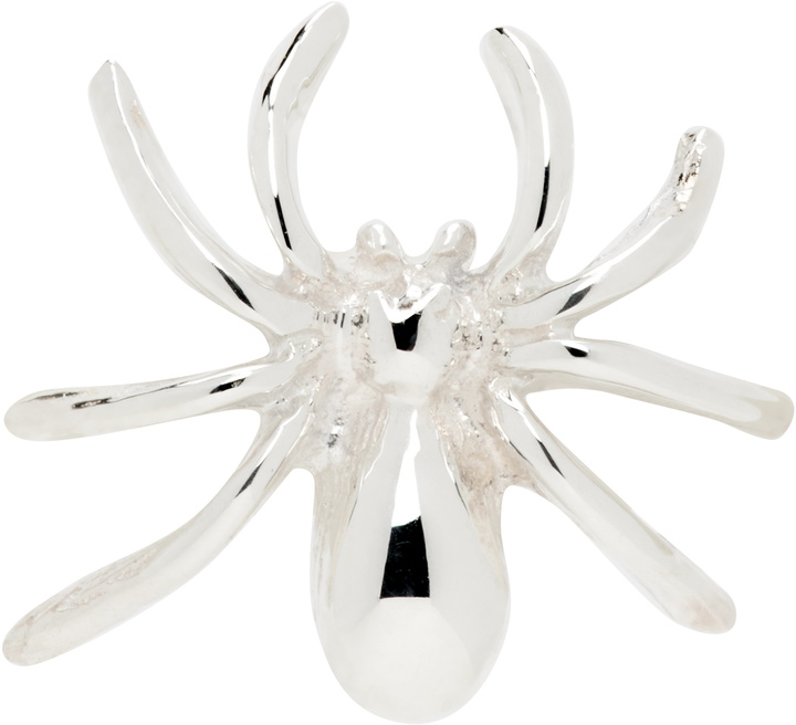 Photo: Martine Ali Silver Spyder Stud Single Earring