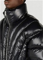 Mugler - Corset Cropped Puffer Jacket in Black
