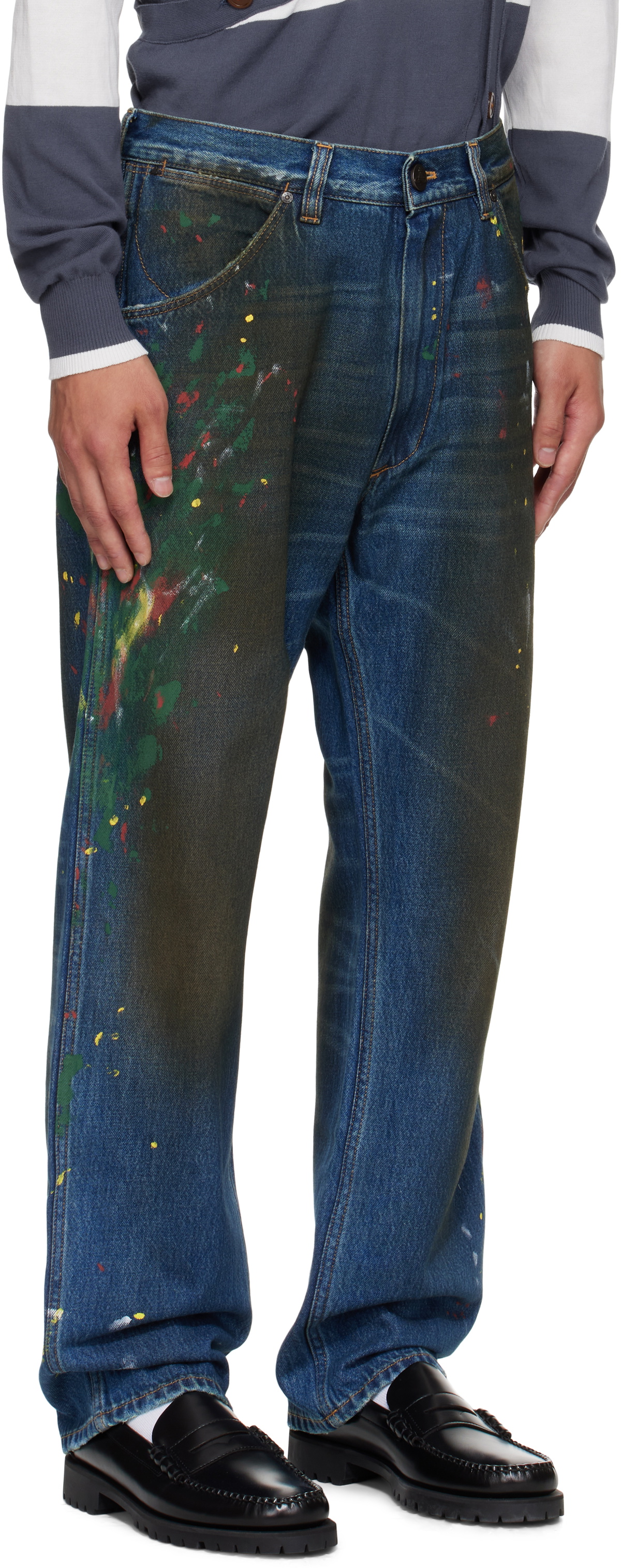 Vivienne Westwood Blue Ranch Jeans Vivienne Westwood
