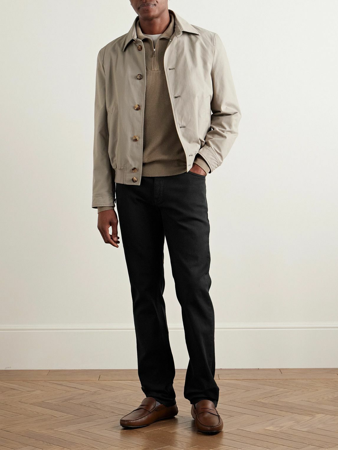 Brioni - Meribel Slim-Fit Jeans - Black