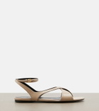 Khaite Liria leather sandals