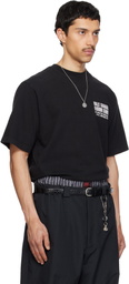 WILLY CHAVARRIA Black 'Fashion Services' T-shirt