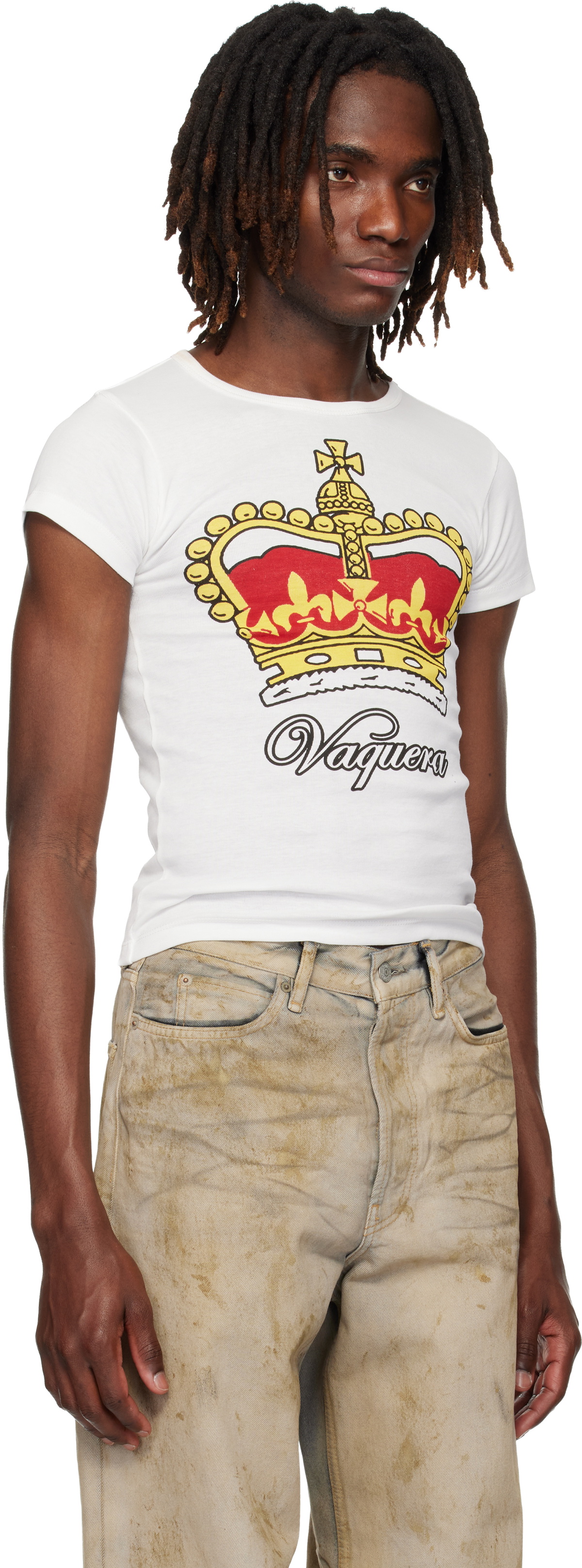 VAQUERA White Crown Baby T-shirt