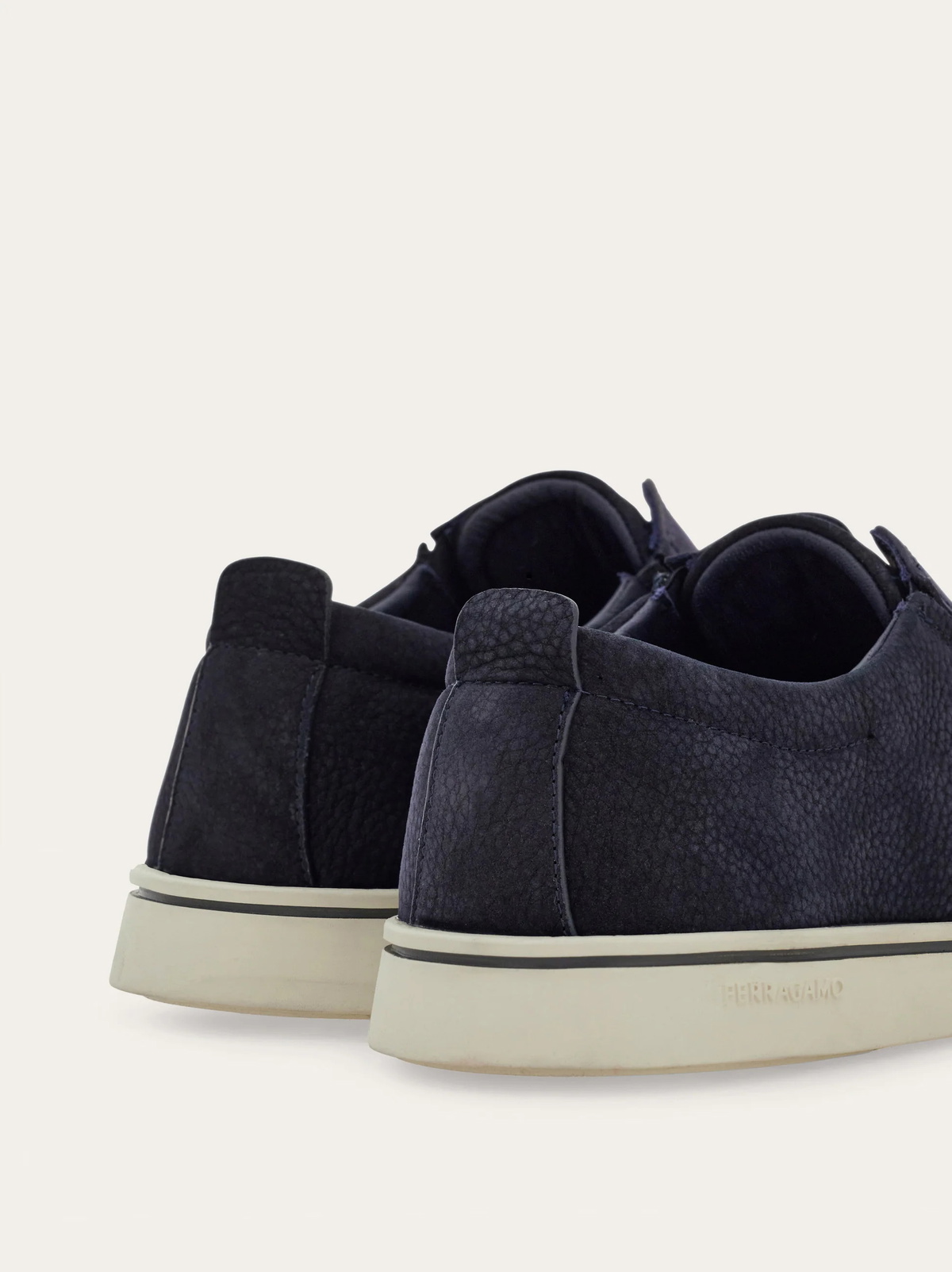 Ferragamo Mens Derby slip-on in Blue
