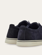 Ferragamo Mens Derby slip-on in Blue