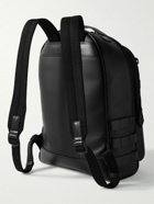 KENZO - Jungle Logo-Appliquéd Leather Backpack