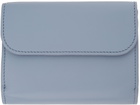 Chloé Blue Small 'Chloé C' Trifold Wallet