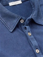 Boglioli - Cotton-Piqué Polo Shirt - Blue