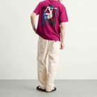 By Parra Men's Chair Baller T-Shirt in Dark Magenta