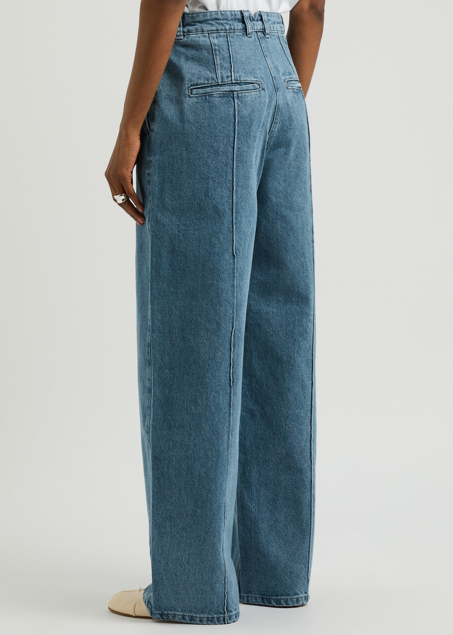 Remain BY Birger Christensen Wide-leg Jeans Indigo