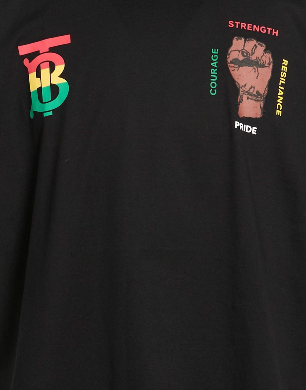 Burberry Mens T-shirt in Black
