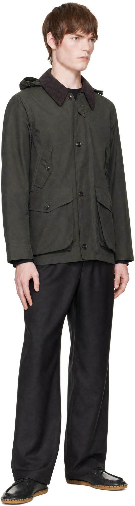 nanamica Green 2L PERTEX UNLIMITED Field Jacket