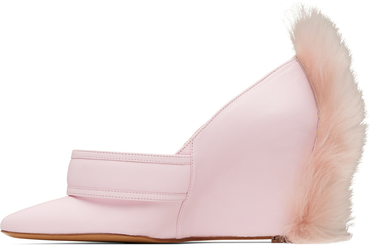 VAQUERA Pink Mohawk Heels