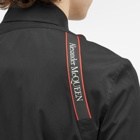 Alexander McQueen Men's Tape Logo Harness Shirt in Black