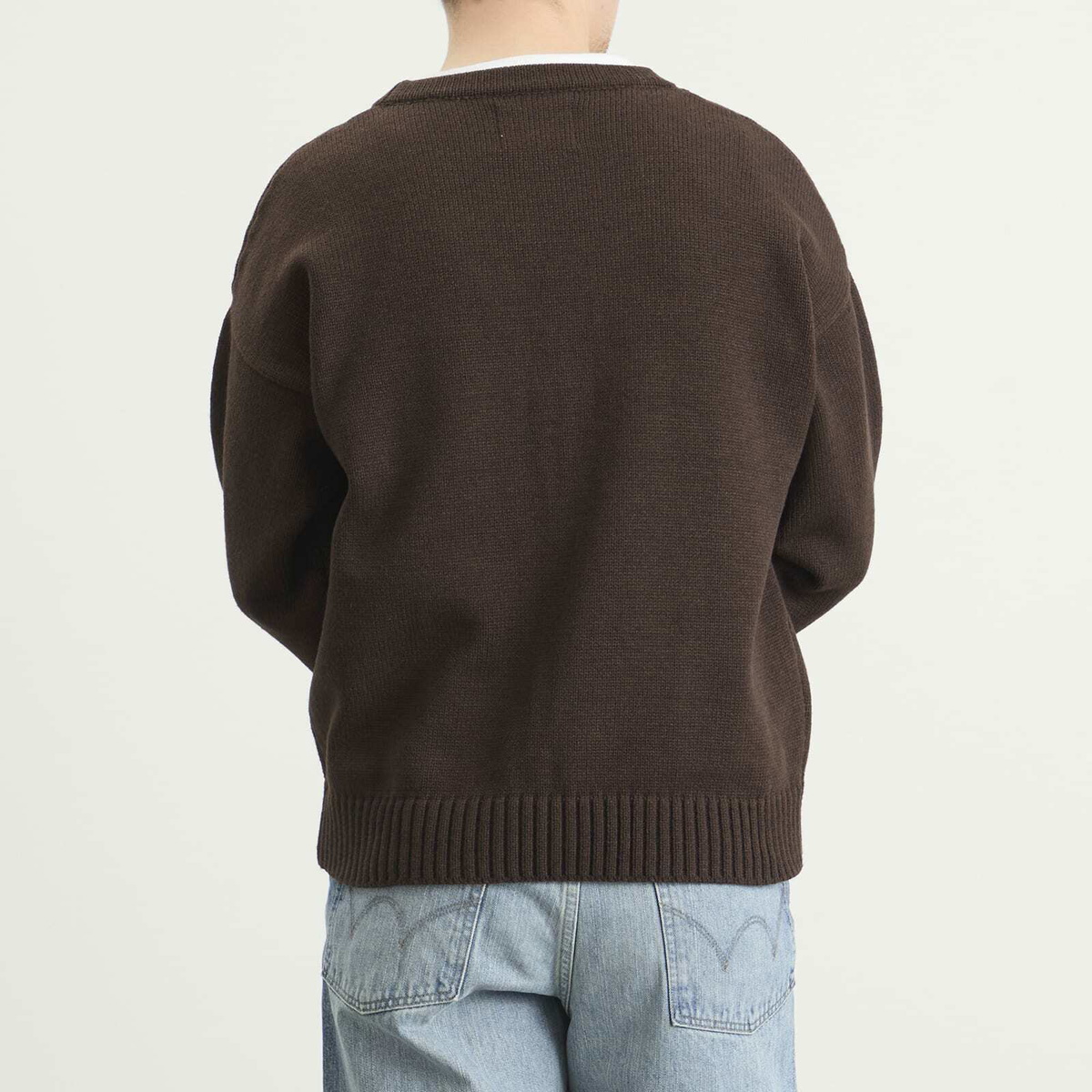 WTAPS Men's Palmer Zip Cardigan in Brown