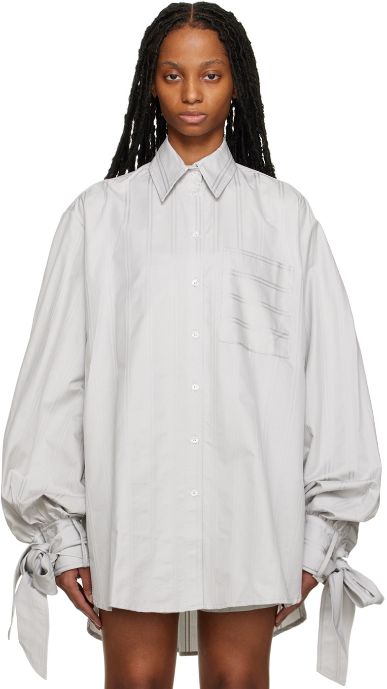 Elleme Gray Oversized Shirt