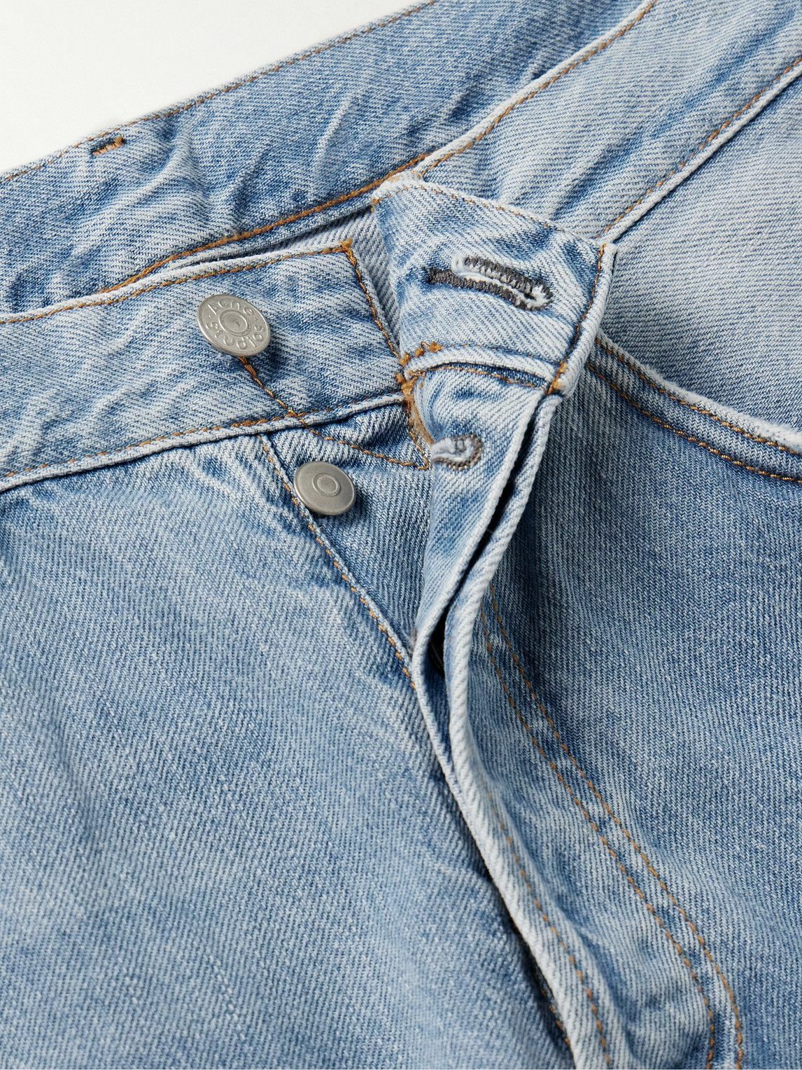 Acne Studios - 2021M Flared Distressed Jeans - Blue Acne Studios