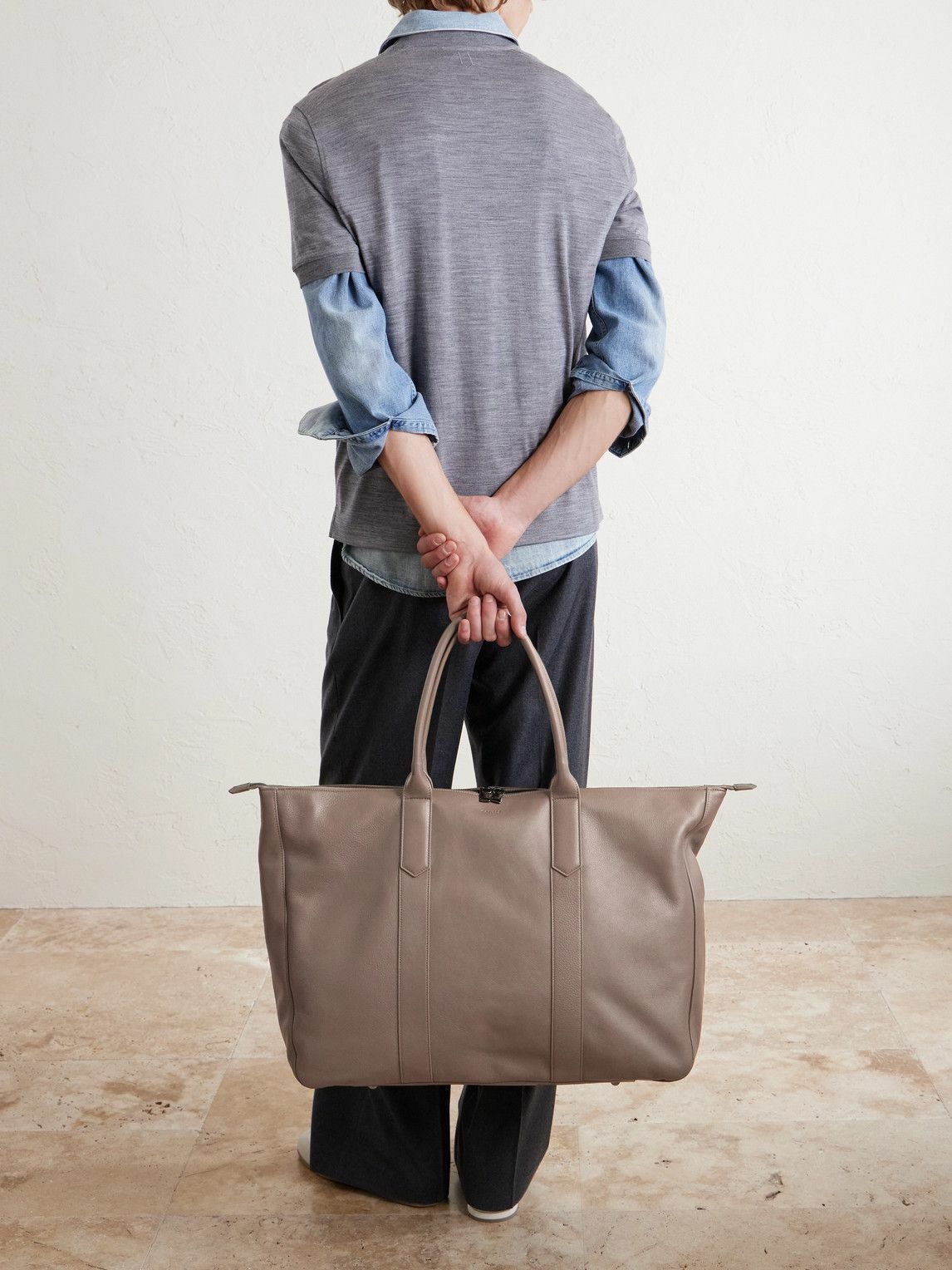 Canali - Leather Weekend Bag