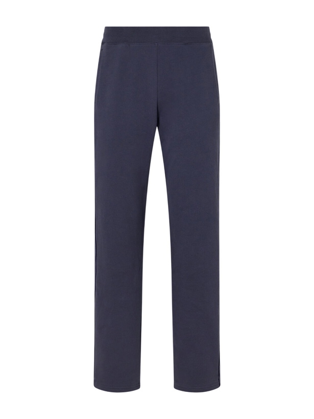 Photo: John Elliott - Straight-Leg Cotton-Jersey Sweatpants - Blue