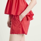 Cecilie Bahnsen Women's Blossom Shorts in Red