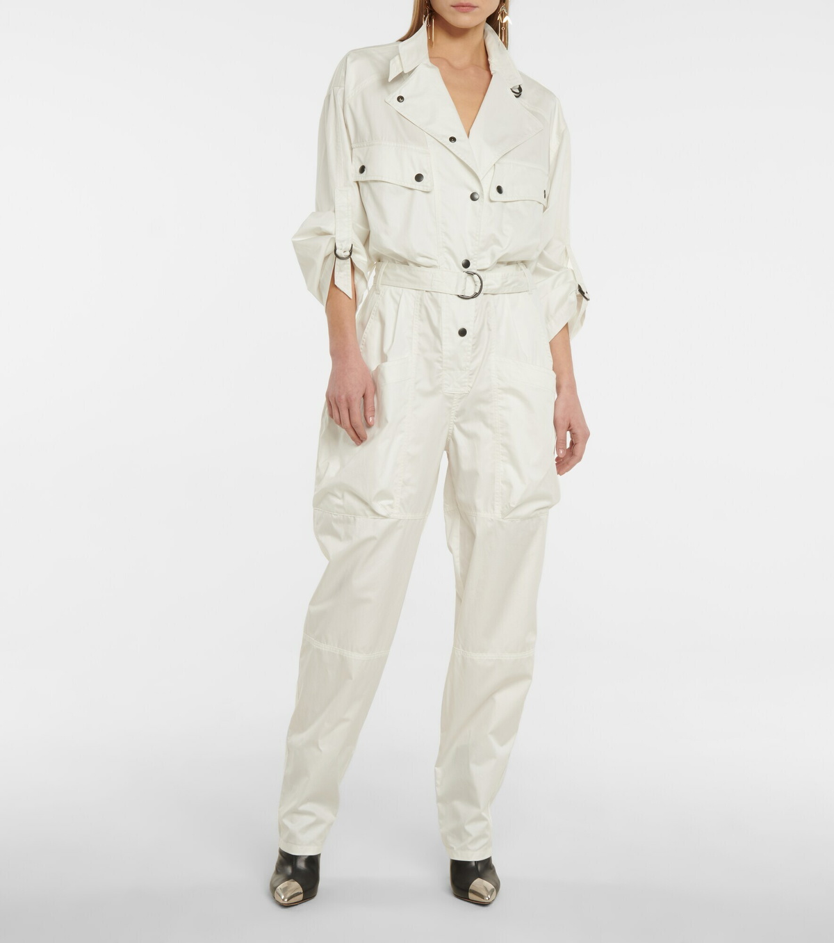 Isabel Marant Florine cotton jumpsuit Isabel Marant