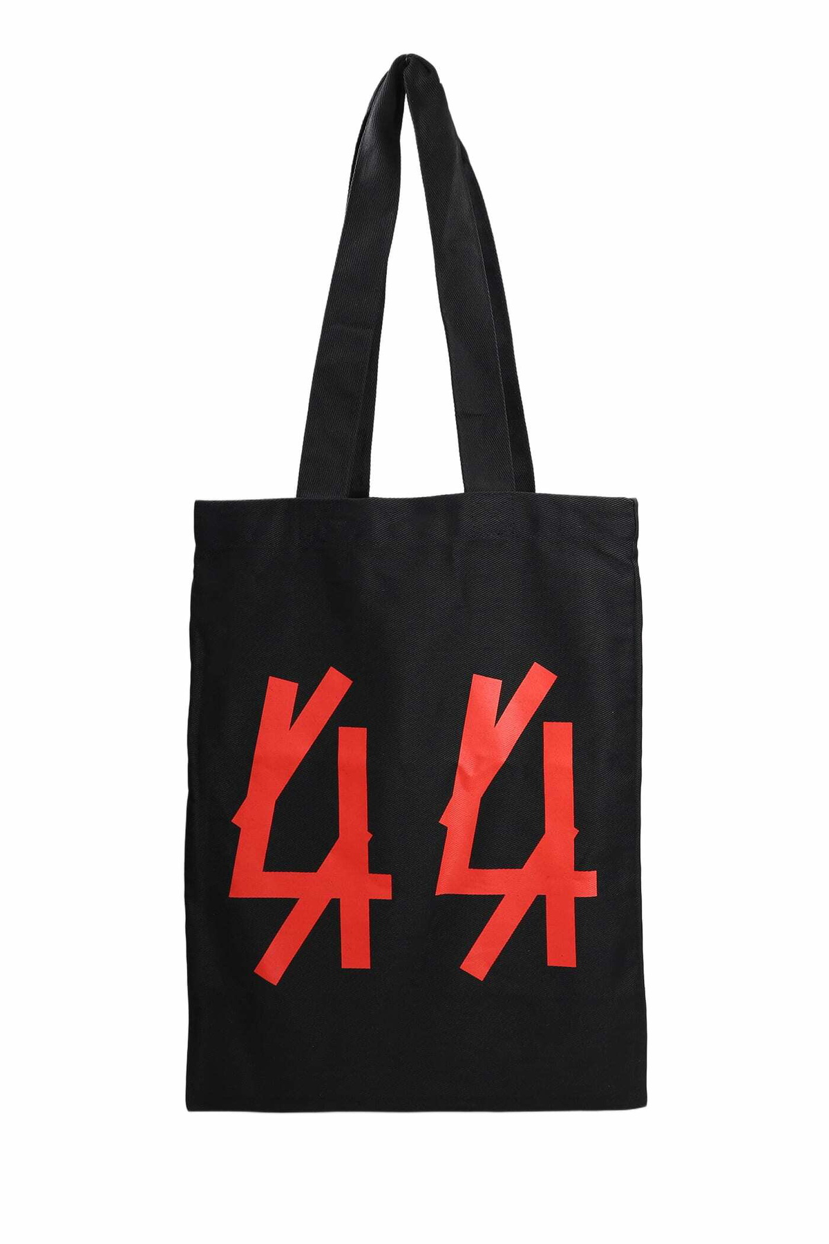 44 Label Group Tote In Black Cotton