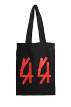 44 Label Group Tote In Black Cotton