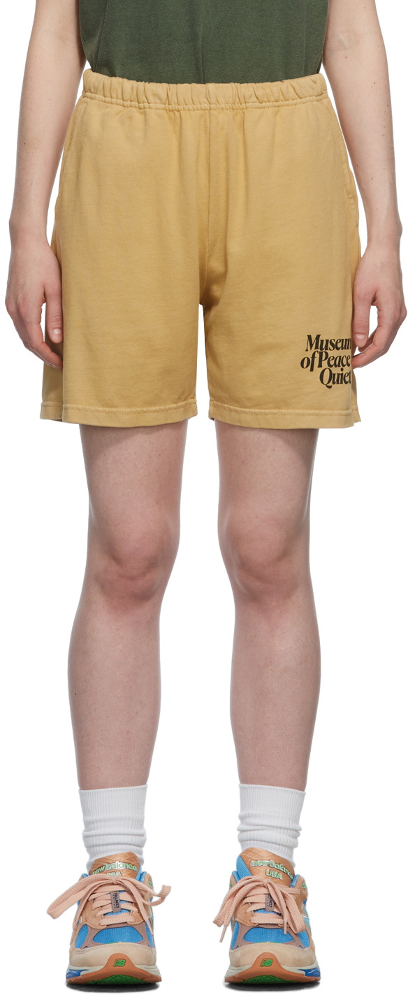 Museum of Peace & Quiet SSENSE Exclusive Tan Mid Century Shorts