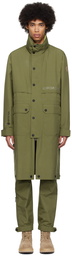 Moncler Grenoble Khaki Steig Coat