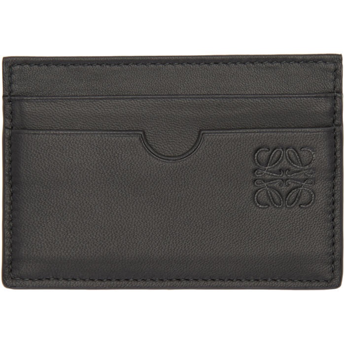 Photo: Loewe Black Leather Card Holder 