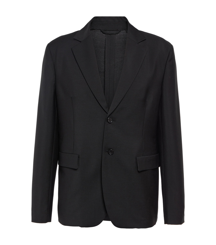 Photo: Acne Studios - Single-breasted wool and mohair blazer