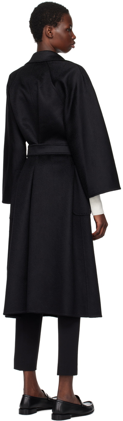 Max Mara Black Ludmilla Icon Coat