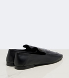 Saint Laurent Alain leather loafers