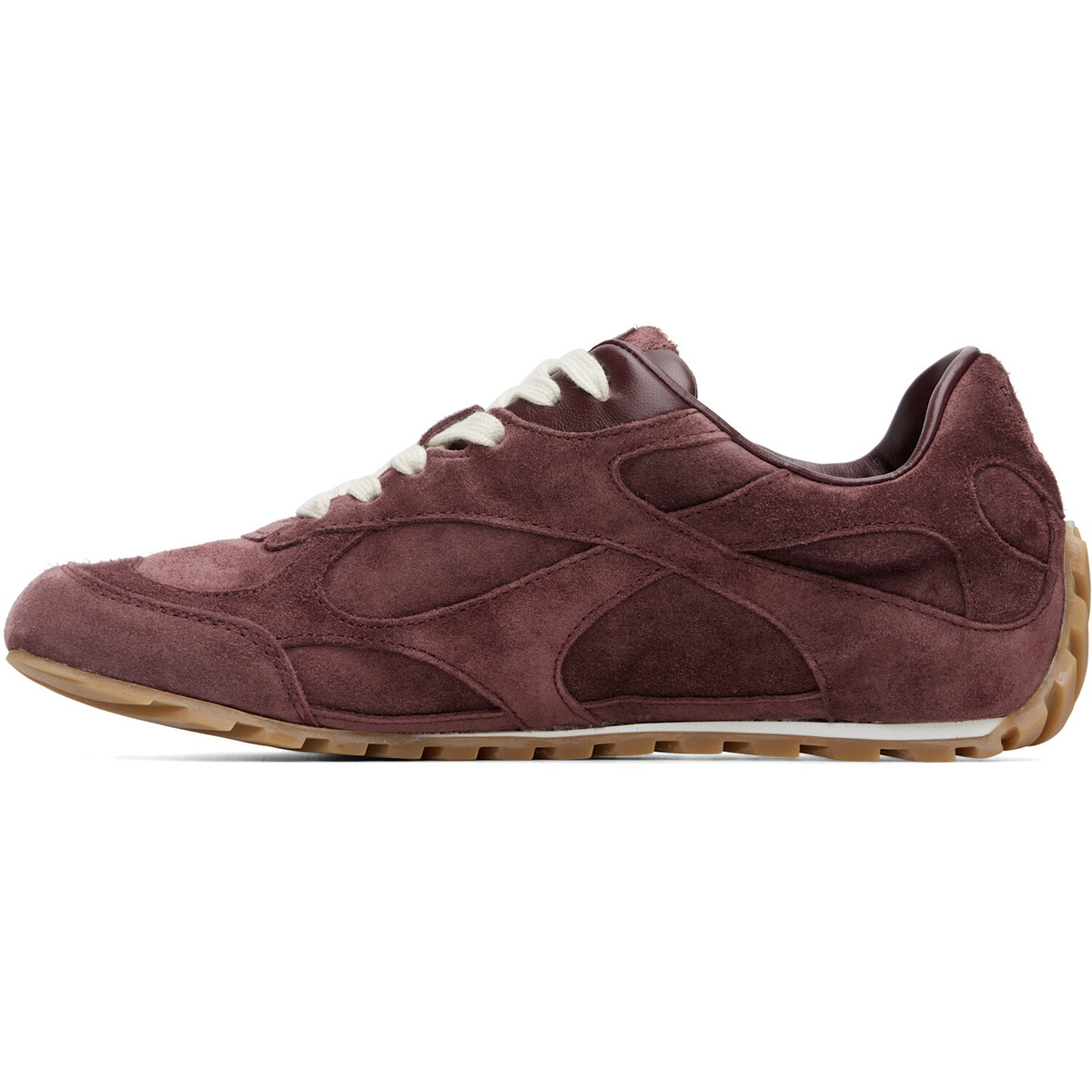 Bottega Veneta Burgundy Orbit Flash Sneakers