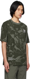 AAPE by A Bathing Ape Khaki Now Camouflage T-Shirt