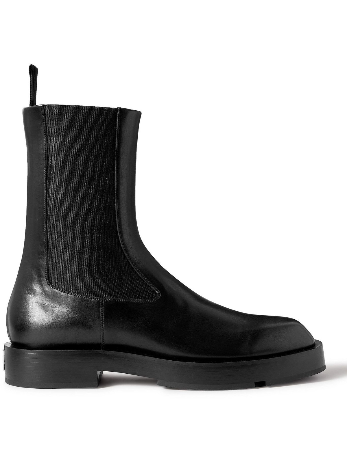 GIVENCHY - Logo-Detailed Leather Chelsea Boots - Black Givenchy