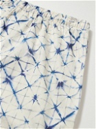 Zimmerli - Printed Cotton-Sateen Pyjama Trousers - Blue