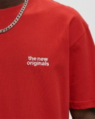The New Originals CATNA TEE Red Mens Shortsleefe