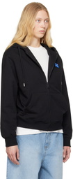 ADER error Black Sig; TRS Tag 01 Zip-Up Hoodie