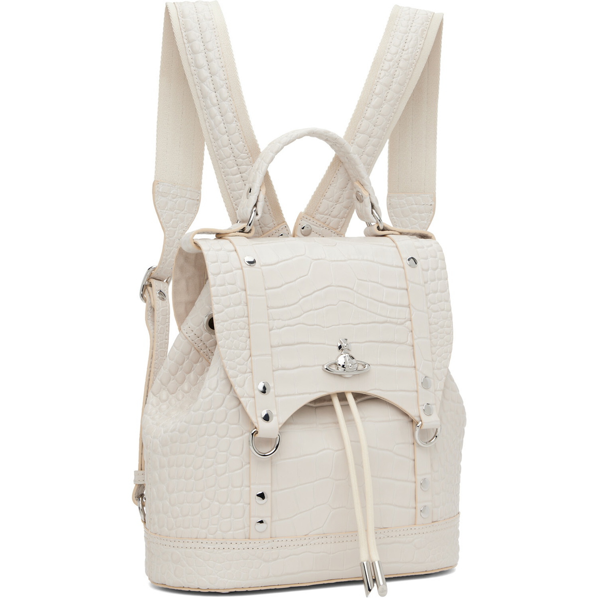 Vivienne Westwood Off-White Max Small Backpack