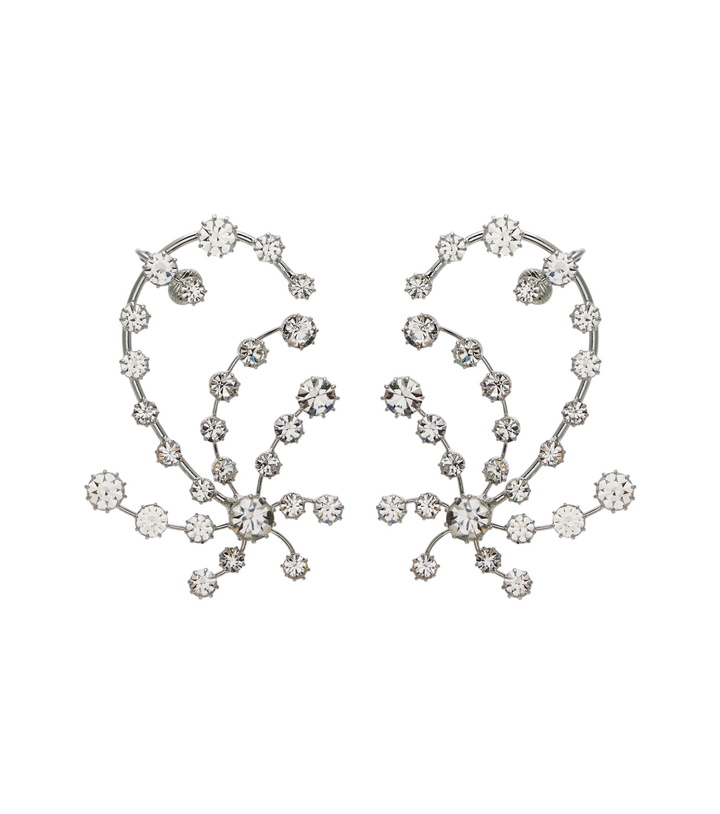 Photo: Magda Butrym Crystal-embellished earrings
